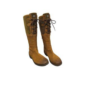 UGG WOMEN’S ELSA KNEE HIGH BOOTS IN CHESTNUT Size US 8.5